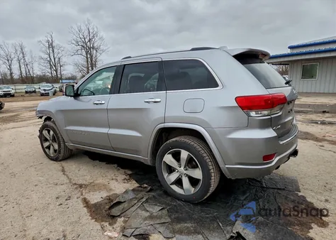 2016 Jeep Grand Cherokee Overland z USA, uszkodzony, nr VIN 1C4RJFCG4GC364589